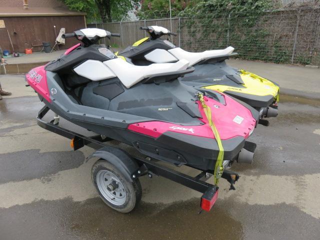 (2) 2014 SEA-DOO JET SKIS & TRAILER