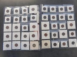 (40) INDIAN HEAD PENNIES