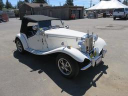 1985 MG TD FIBERFAB INTERNATIONAL 1952 REPLICA