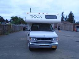 2000 TIOGA 24D MOTORHOME ON A FORD E350 CHASIS