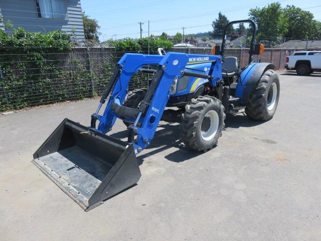 NEW HOLLAND J4050 4X4 TRACTOR W/FRONT LOADER