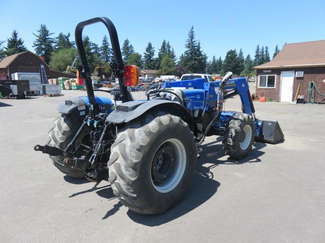 NEW HOLLAND J4050 4X4 TRACTOR W/FRONT LOADER