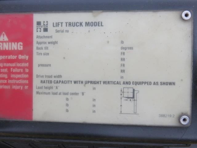 HYSTER H50XM FORKLIFT