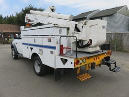 2011 DODGE RAM 5500 4X4 BUCKET TRUCK