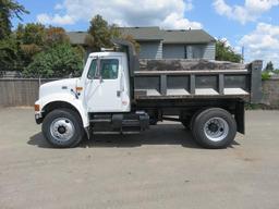 2001 INTERNATIONAL 4900 5 YARD DUMP TRUCK