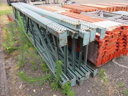 PALLET RACKING -(9) 36'' X 20' UPRIGHTS & (53) 7'10'' CROSSARMS