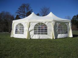 16' X 22' MARQUEE EVENT TENT W/ 320 SQ ST