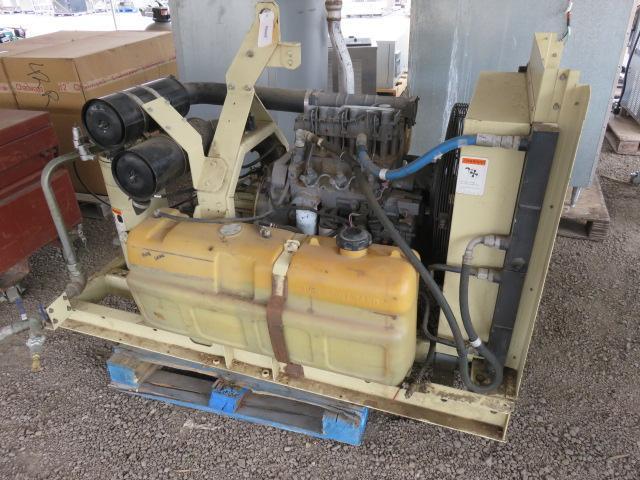 FRAME MOUNTED INGERSOL RAND AIR COMPRESSOR