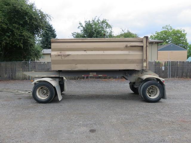 1996 PETERBILT 385 DUMP TRUCK & 1996 SUPERIOR RD500 TRANSFER TRAILER