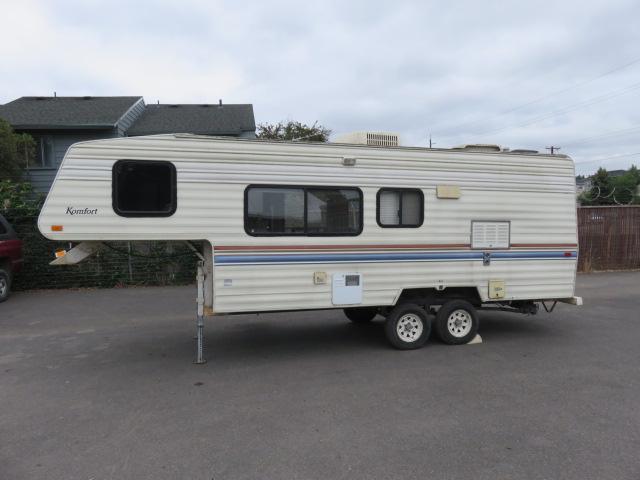 1991 KOMFORT 5TH WHEEL TRAVEL TRAILER