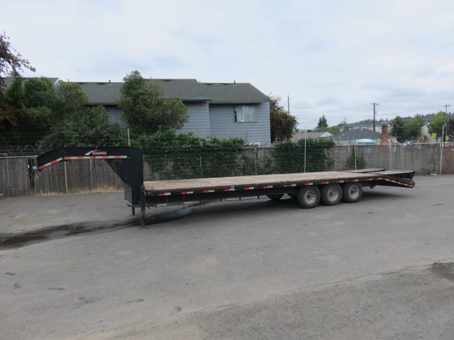 2013 MIRAGE 8' X 31' GOOSE NECK TRAILER