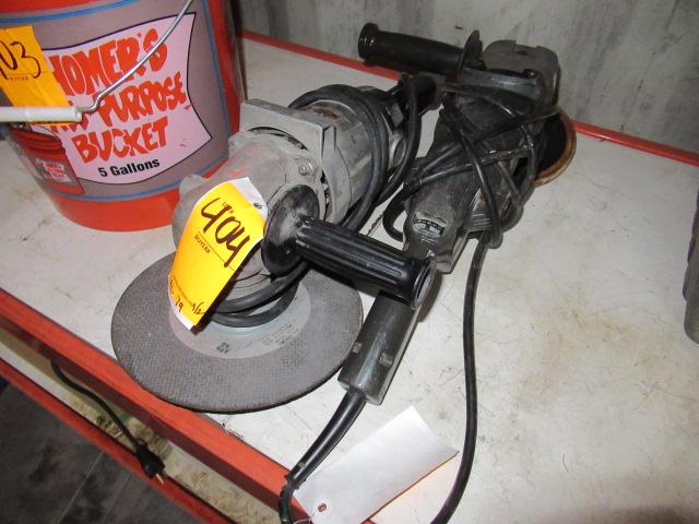 (1) JEPSON 7'' SANDER/GRINDER MODEL 4307, & (1) BLACK & DECKER 7/9'' ELECTR