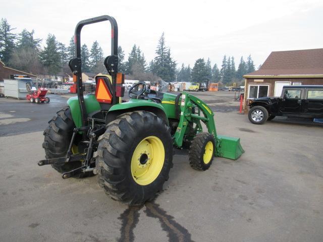 2014 JOHN DEERE 4120 4X4 TRACTOR W/FRONT LOADER