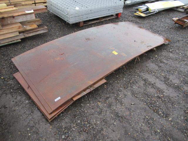 LOT OF 4' X 10' SHEET METAL