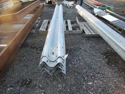 (10) GALVANIZED 13'6" GUARD RAILS