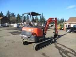 2016 KUBOTA KX91-3S2 EXCAVATOR