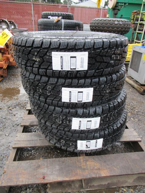 (4) HERCULES TERRA TRAC ATII LT235/80R17 TIRES