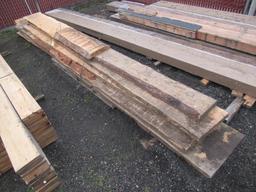 ASSORTED LIVE EDGE WOOD SLABS