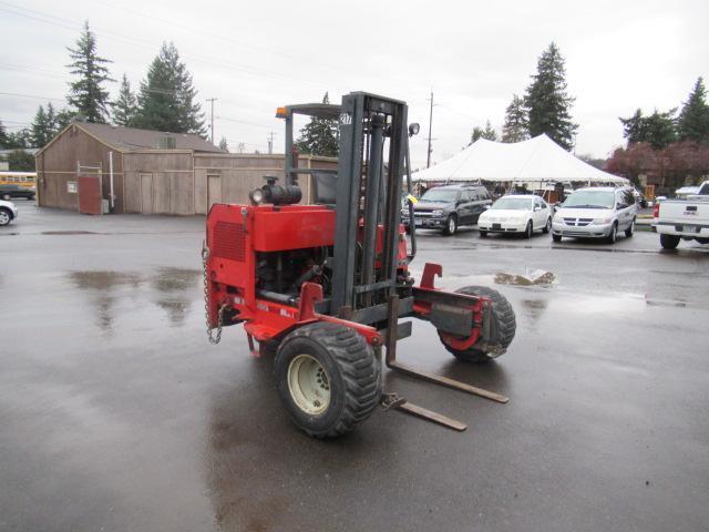 MOFFETT M5000 PIGGY BACK FORKLIFT