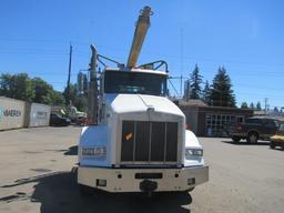 1999 KENWORTH T800 LOG TRUCK & 1989 LINCOLN LOG TRAILER