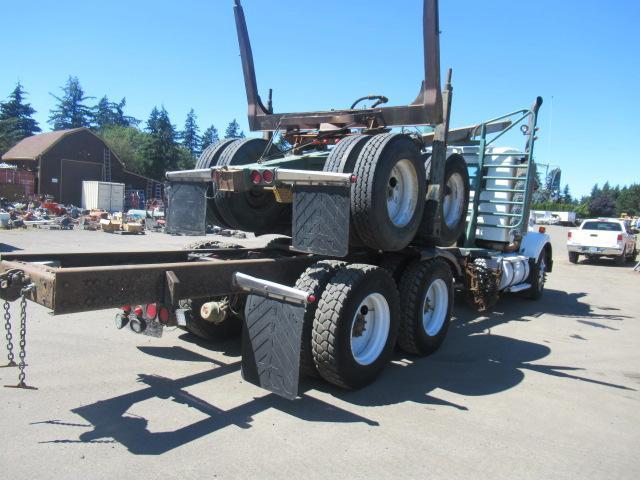 1999 KENWORTH T800 LOG TRUCK & 1989 LINCOLN LOG TRAILER