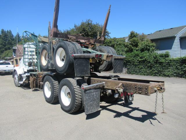 1999 KENWORTH T800 LOG TRUCK & 1989 LINCOLN LOG TRAILER