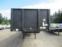 2004 CLARK 48' FLATBED TRAILER W/ PIGGY BACK FORKLIFT KIT