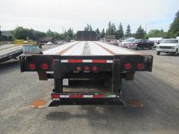 2004 CLARK 48' FLATBED TRAILER W/ PIGGY BACK FORKLIFT KIT