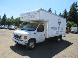 2005 FORD E450 14' BOX VAN