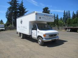 2005 FORD E450 14' BOX VAN