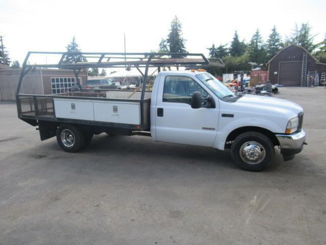 2004 FORD F350XL SUPER DUTY FLATBED UTILITY TRUCK