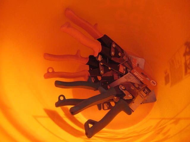 (4) ASSORTED TIN SNIPS