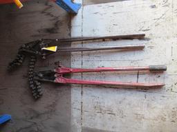 (2) SOIL PIPE CUTTERS