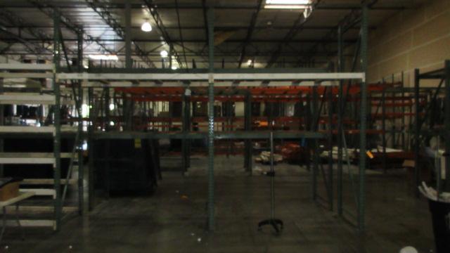 PALLET RACKING - (5) 3'6'' X 12' UPRIGHTS & 7' CROSS ARMS