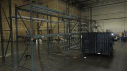 PALLET RACKING - (5) 3'8'' X 12' UPRIGHTS & 7'8'' CROSS ARMS