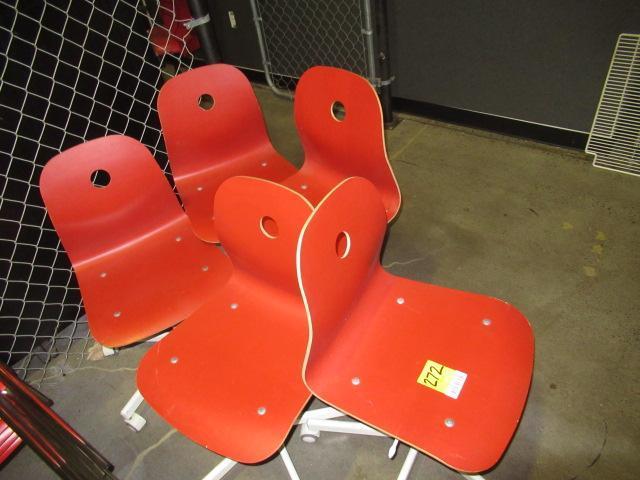 (5) ROLLING CHAIRS