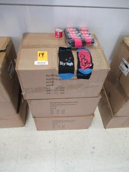 (3) BOXES OF SKY HIGH TRAMPOLINE SOCKS (SIZE M)