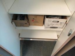 CONTENTS OF CABINET - ASSORTED OFFICE SUPPLIES