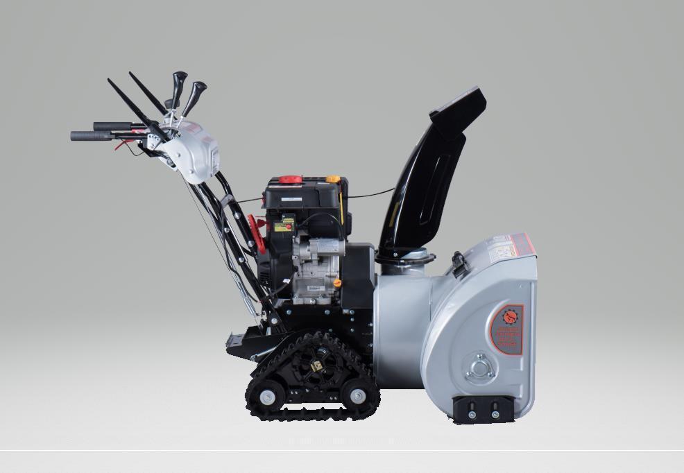 TMG GSB30 ELECTRIC START DUAL STAGE 30" SNOW BLOWER W/ RUBBER TRACKS