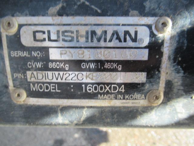 CUSHMAN 1600 XD 4 PERSON UTV