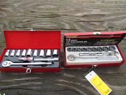 (2) 1/2'' DRIVE SOCKET SETS