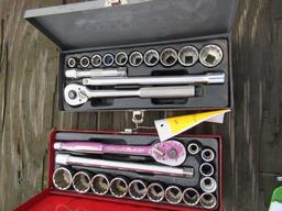 (2) 1/2'' DRIVE SOCKET SETS