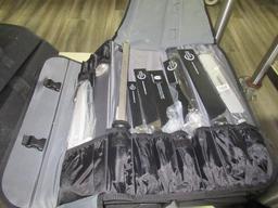 (3) MERCER KNIFE SETS W/CASES