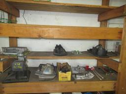 CONTENTS OF SHELVES - ASSORTED PARTS