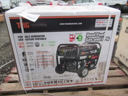 TMG-10000GDE 10,000 WATT DUAL FUEL (GAS/LPG) GENERATOR W/ ELECTRIC START (UNUSED IN BOX)