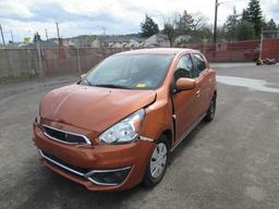 2017 MITSUBISHI MIRAGE HATCHBACK