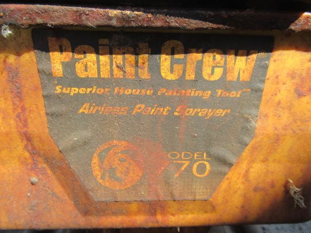 PAINT CREW 770 AIRLESS PAINT SPRAYER