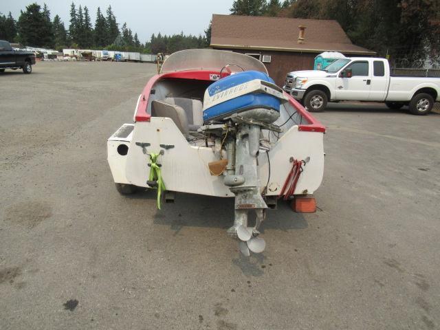 1956 MOTORBOAT DISTRIBUTION P14 FIBERGLASS PROJECT BOAT