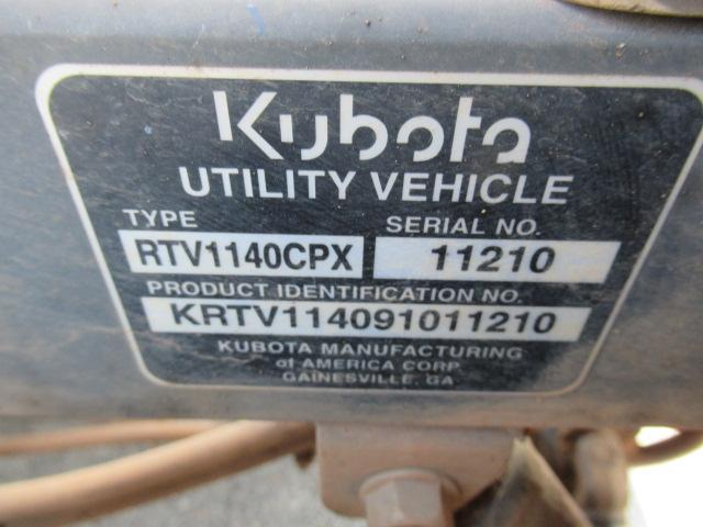 KUBOTA RTV1140CPX 4X4 UTV