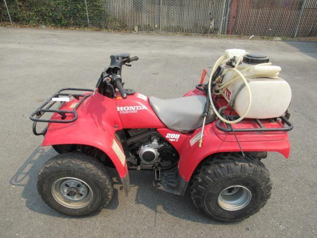 1997 HONDA FOURTRAX 200 TYPE 2 QUAD